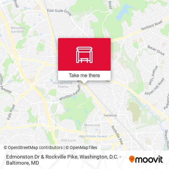 Mapa de Edmonston Dr & Rockville Pike