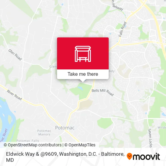 Eldwick Way & @9609 map