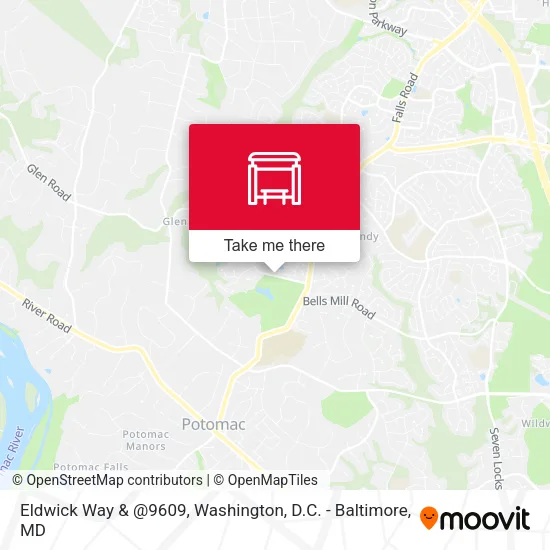 Eldwick Way & @9609 map