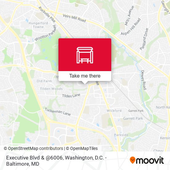 Executive Blvd & @6006 map