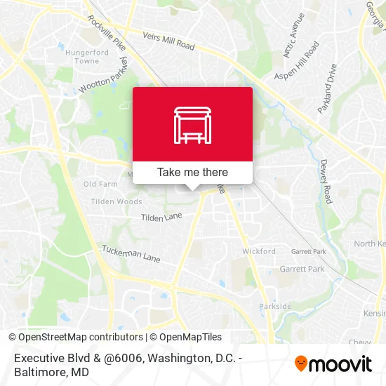 Mapa de Executive Blvd & @6006