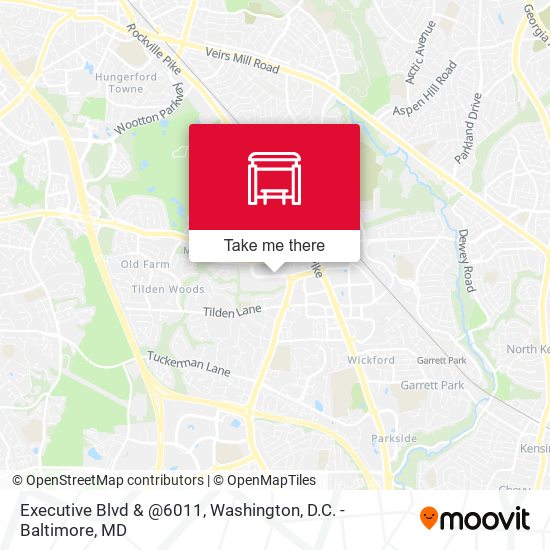 Executive Blvd & @6011 map