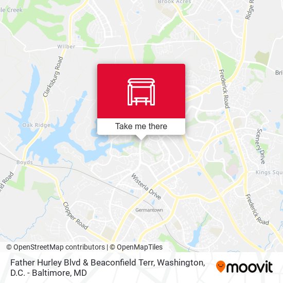 Father Hurley Blvd & Beaconfield Terr map