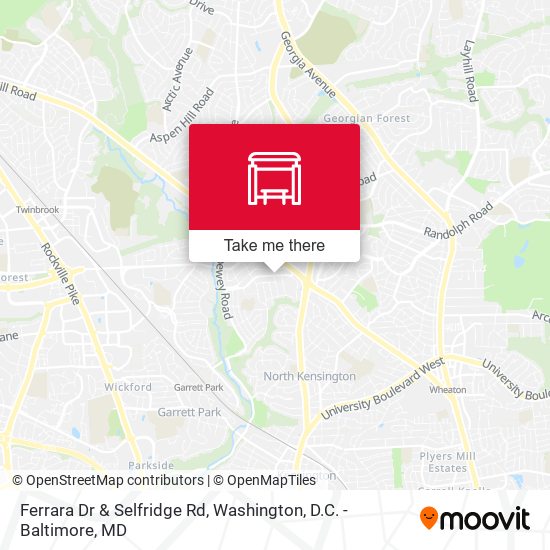 Ferrara Dr & Selfridge Rd map