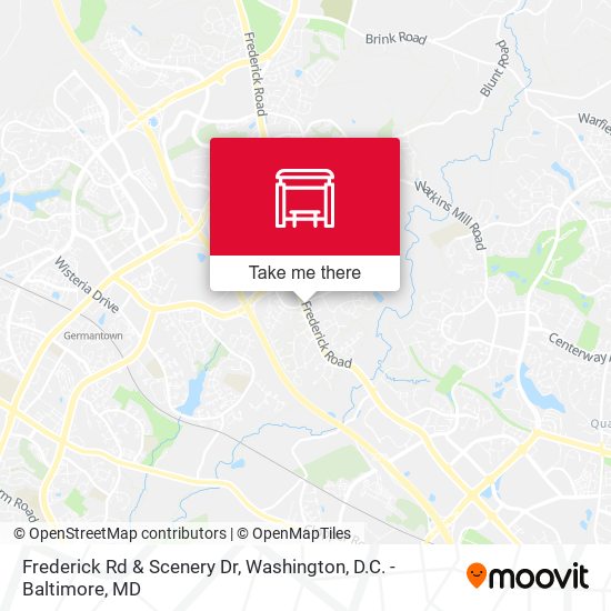 Mapa de Frederick Rd & Scenery Dr