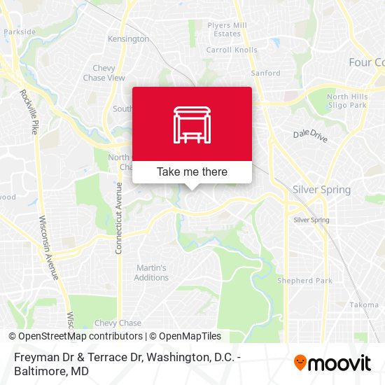 Mapa de Freyman Dr & Terrace Dr