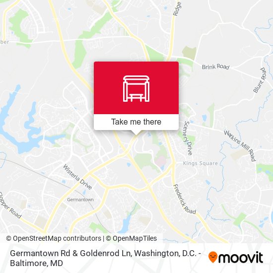Mapa de Germantown Rd & Goldenrod Ln