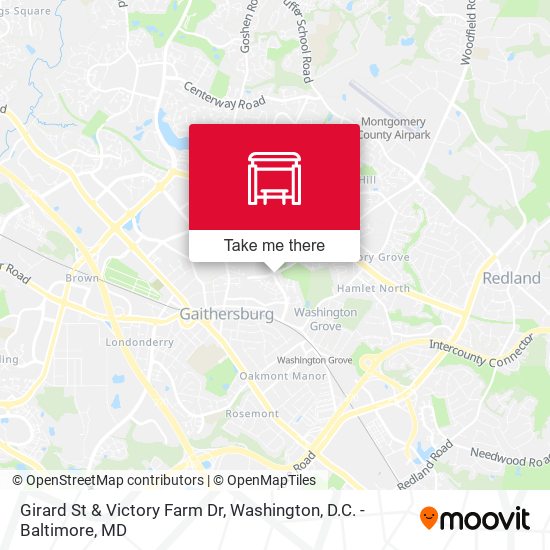 Mapa de Girard St & Victory Farm Dr