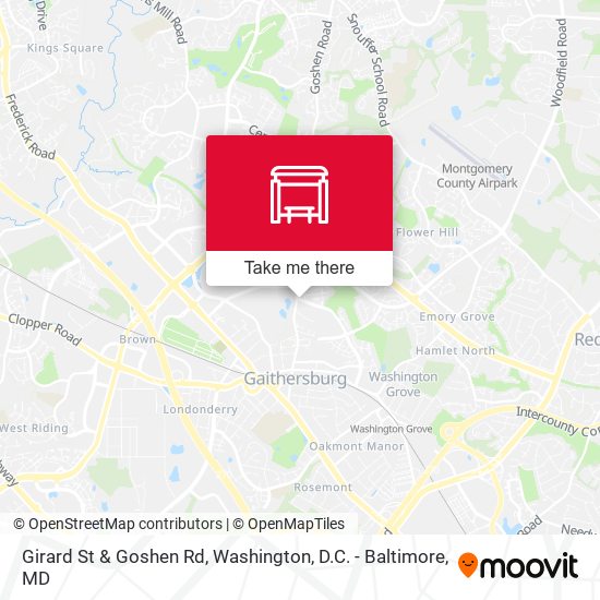 Mapa de Girard St & Goshen Rd