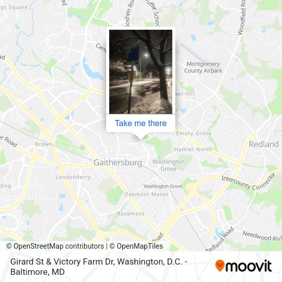 Mapa de Girard St & Victory Farm Dr