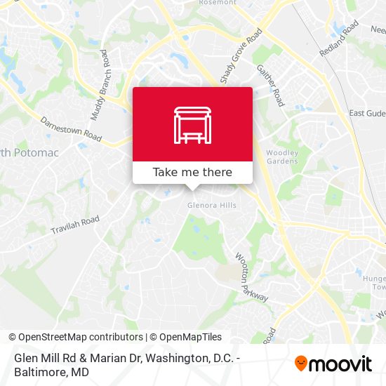 Glen Mill Rd & Marian Dr map