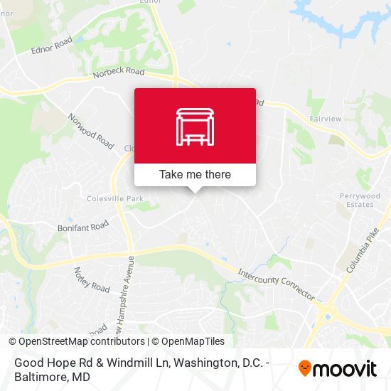 Mapa de Good Hope Rd & Windmill Ln