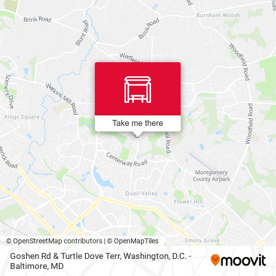 Mapa de Goshen Rd & Turtle Dove Terr