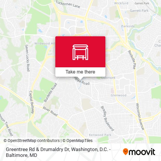Mapa de Greentree Rd & Drumaldry Dr