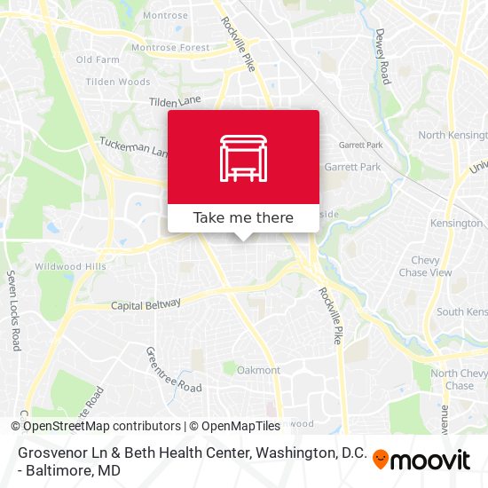 Grosvenor Ln & Beth Health Center map
