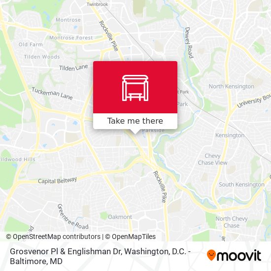 Grosvenor Pl & Englishman Dr map