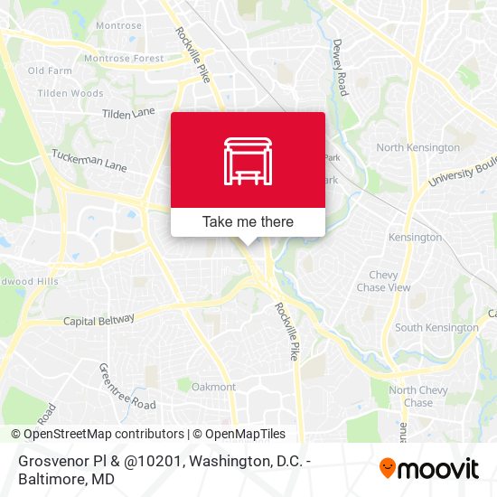Grosvenor Pl & @10201 map