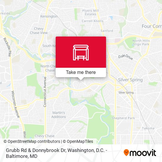 Grubb Rd & Donnybrook Dr map