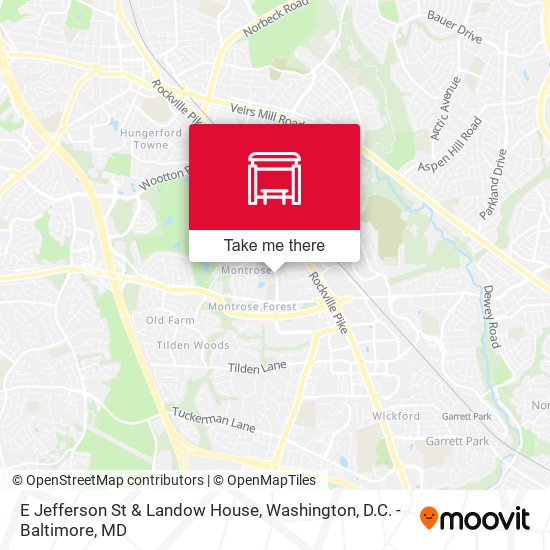 Mapa de E Jefferson St & Landow House