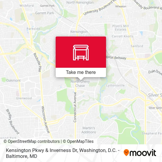 Kensington Pkwy & Inverness Dr map