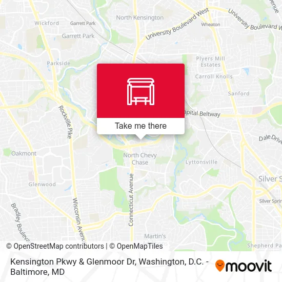 Kensington Pkwy & Glenmoor Dr map