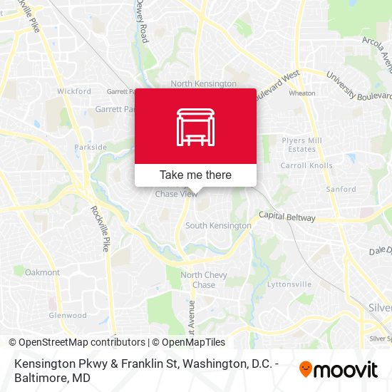 Mapa de Kensington Pkwy & Franklin St
