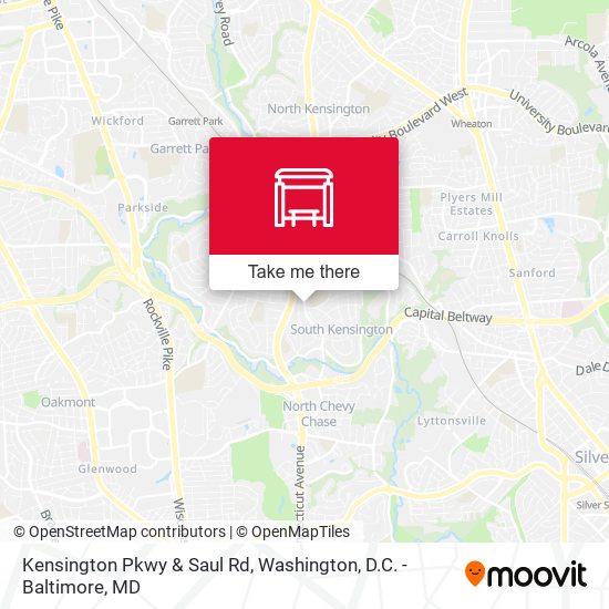 Kensington Pkwy & Saul Rd map