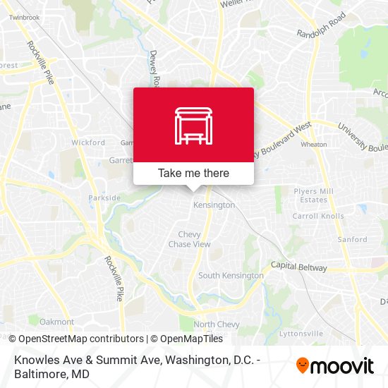 Knowles Ave & Summit Ave map