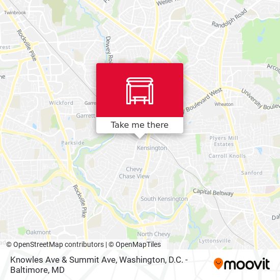 Knowles Ave & Summit Ave map