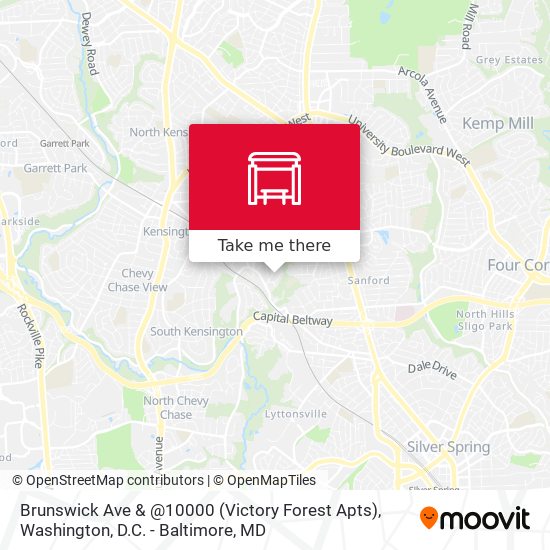 Brunswick Ave & @10000 (Victory Forest Apts) map