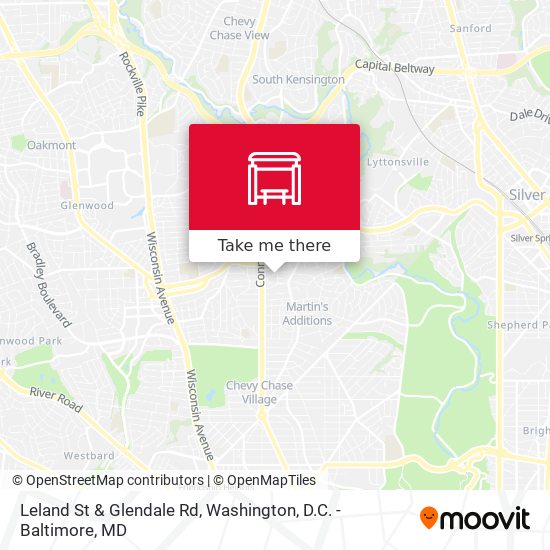 Mapa de Leland St & Glendale Rd