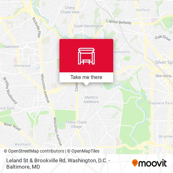 Mapa de Leland St & Brookville Rd