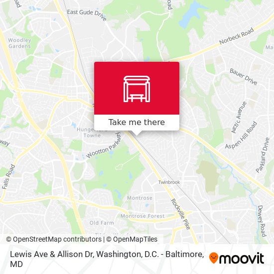Lewis Ave & Allison Dr map