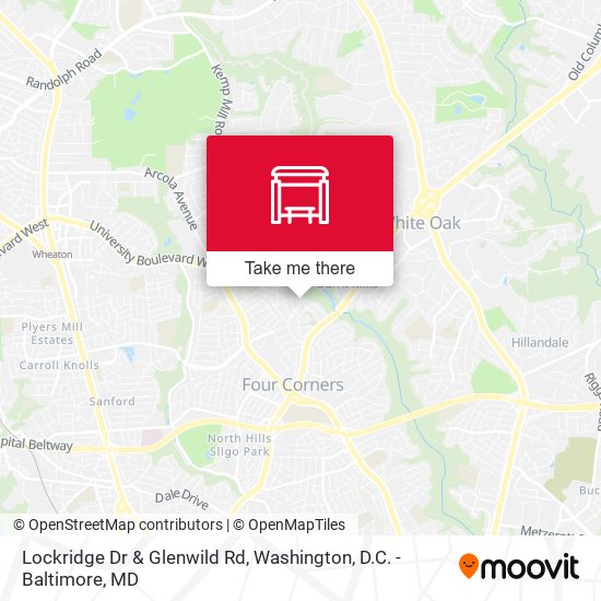 Mapa de Lockridge Dr & Glenwild Rd