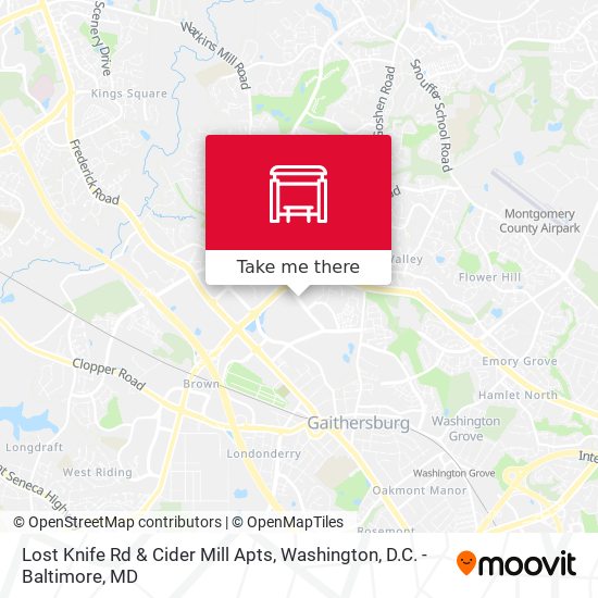 Lost Knife Rd & Cider Mill Apts map