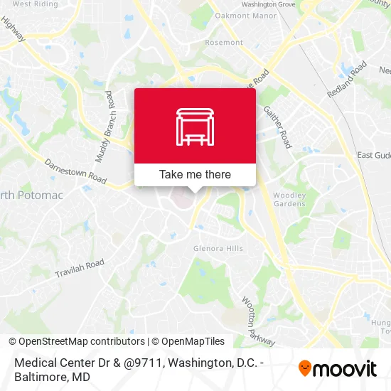 Medical Center Dr & @9711 map