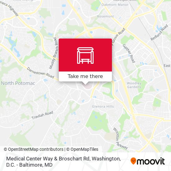 Medical Center Way & Broschart Rd map