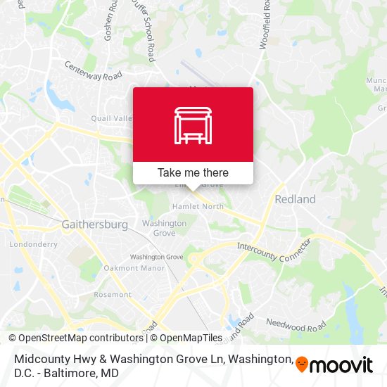 Mapa de Midcounty Hwy & Washington Grove Ln