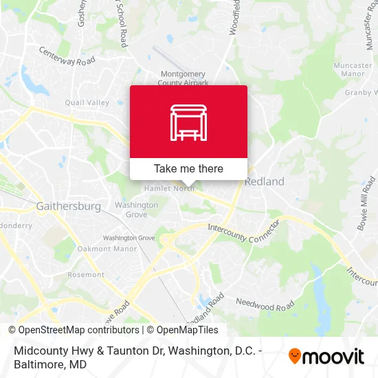 Midcounty Hwy & Taunton Dr map