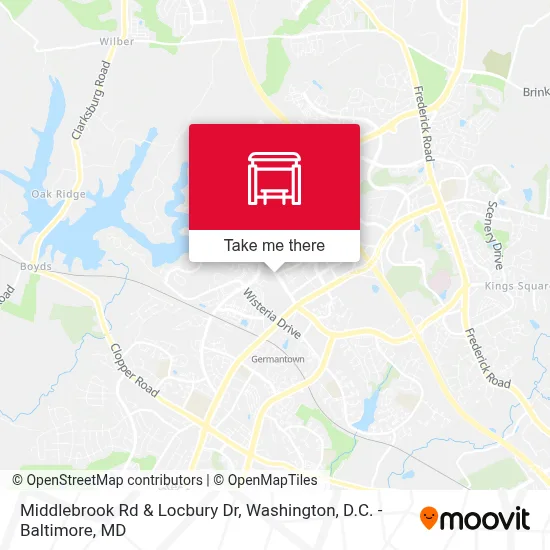 Middlebrook Rd & Locbury Dr map