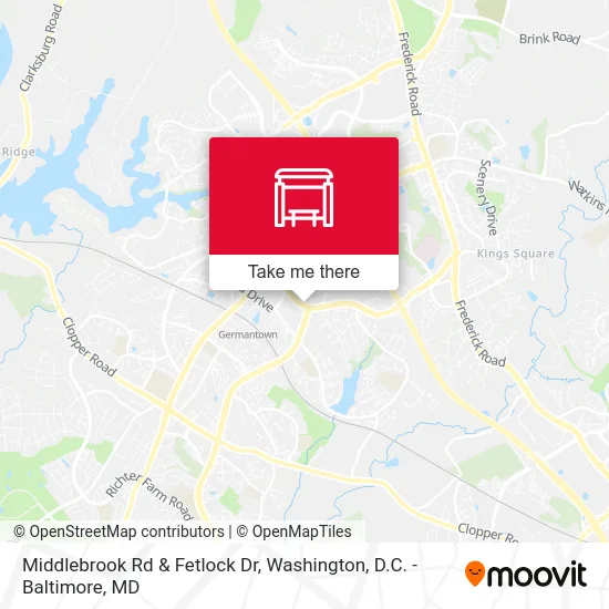 Middlebrook Rd & Fetlock Dr map