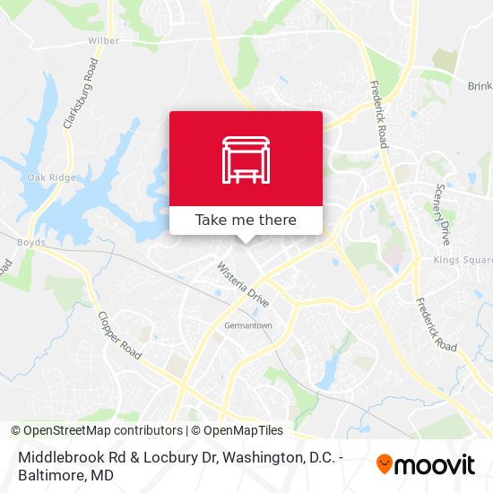 Middlebrook Rd & Locbury Dr map