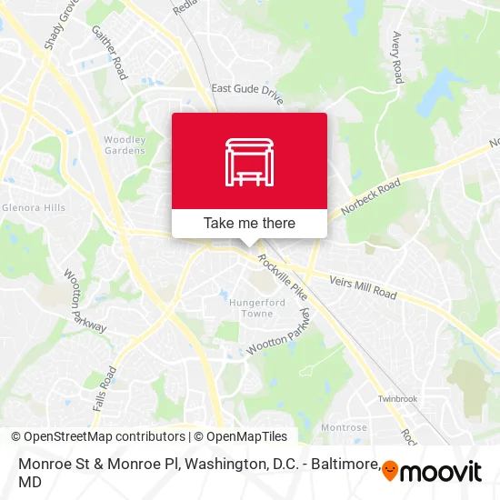 Mapa de Monroe St & Monroe Pl
