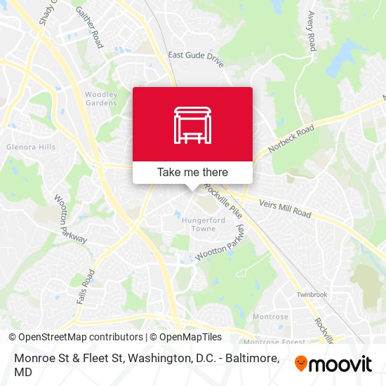Mapa de Monroe St & Fleet St