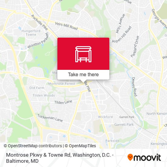 Montrose Pkwy & Towne Rd map