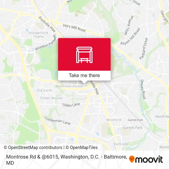 Montrose Rd & @6015 map