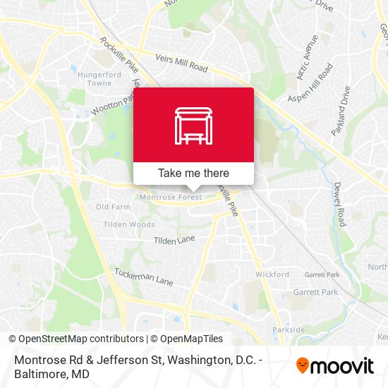 Mapa de Montrose Rd & Jefferson St