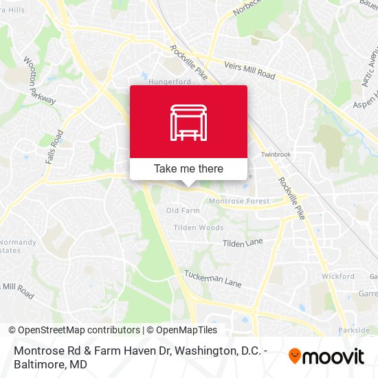 Montrose Rd & Farm Haven Dr map