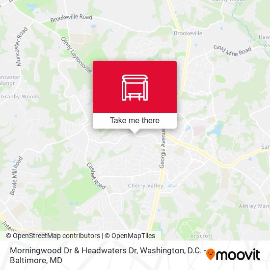 Mapa de Morningwood Dr & Headwaters Dr