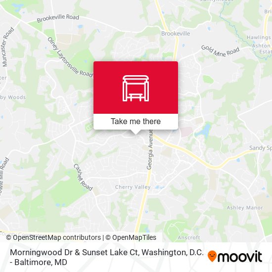 Mapa de Morningwood Dr & Sunset Lake Ct